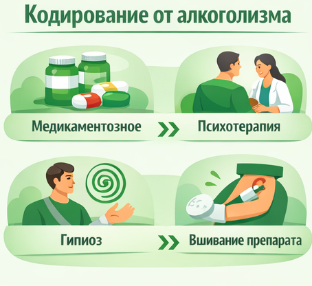 кодирование от алкоголизма в Сосновке Санати